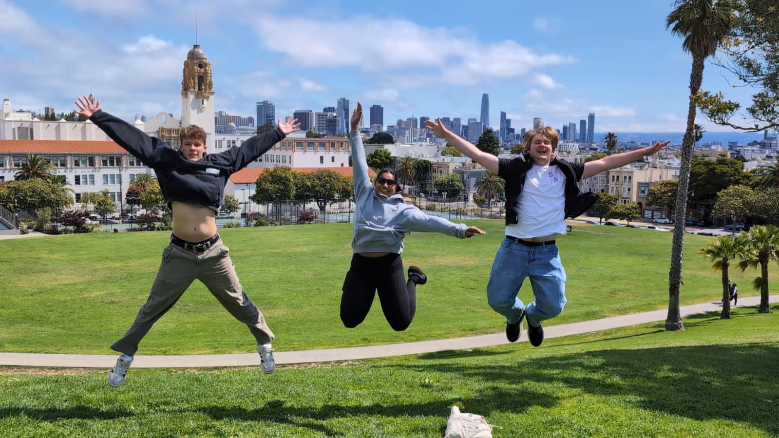 Hanging out without me. SF, 2025