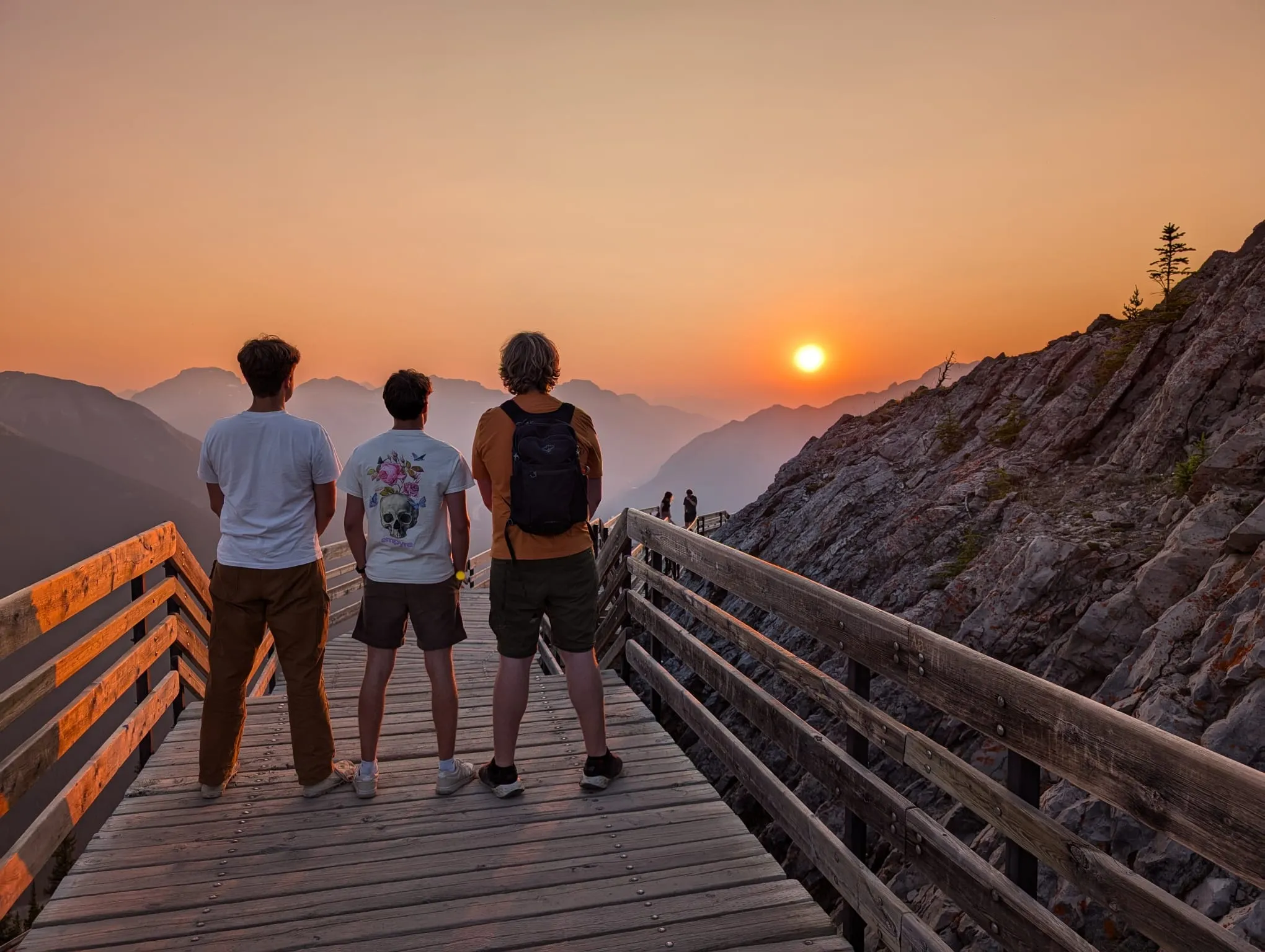 Sunset. Banff, 2024